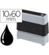 SELLO AUTOMATICO BROTHER 10 MM X 60 MM NEGRO
