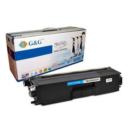 G&G TN320C / TN325C CYAN CARTUCHO DE TONER GENERICO BROTHER