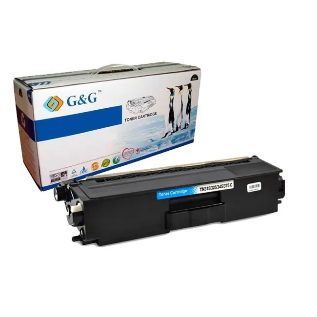 G&G TN320C / TN325C CYAN CARTUCHO DE TONER GENERICO BROTHER