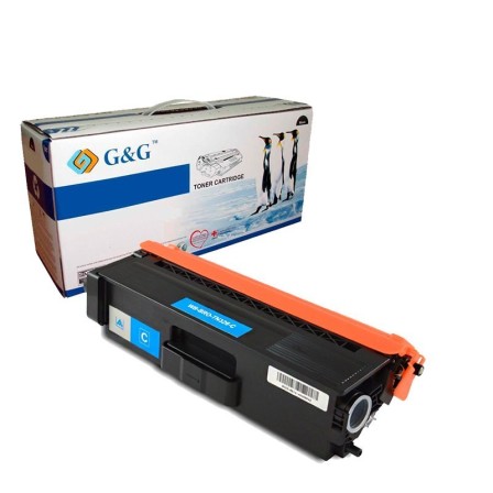 G&G TN321C / TN326C CYAN CARTUCHO DE TONER GENERICO BROTHER