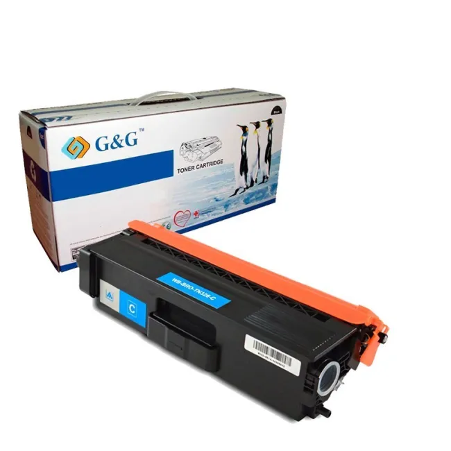 G&G TN321C / TN326C CYAN CARTUCHO DE TONER GENERICO BROTHER