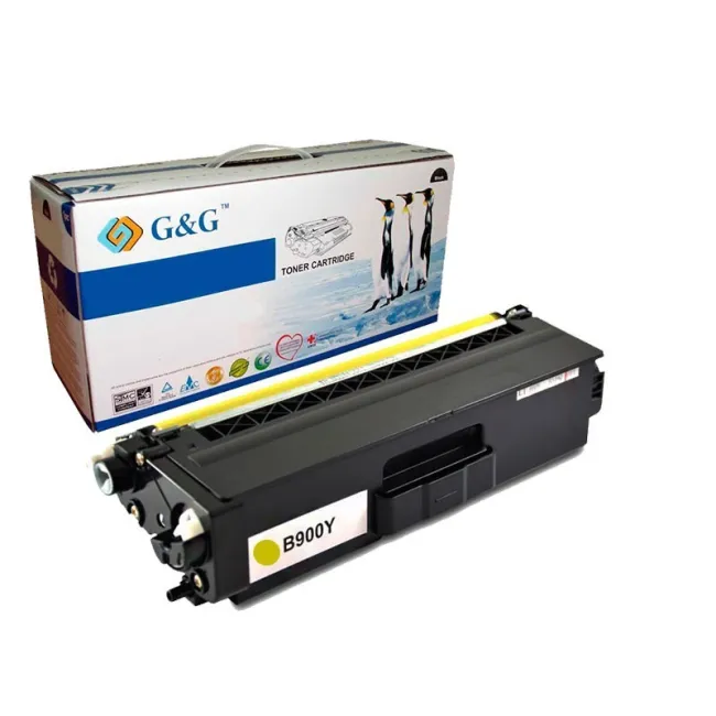 G&G TN900Y AMARILLO CARTUCHO DE TONER GENERICO BROTHER