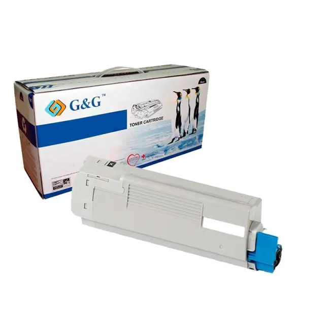 G&G OKI C5800 / C5900 / C5550MFP NEGRO CARTUCHO DE TONER GENERICO 43324424