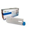 G&G OKI C5800 / C5900 / C5550MFP CYAN CARTUCHO DE TONER GENERICO 43324423