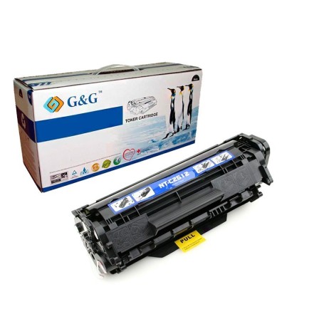 G&G HP Q2612A NEGRO CARTUCHO DE TONER GENERICO NÂº12A