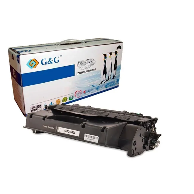 G&G HP CF280X NEGRO CARTUCHO DE TONER GENERICO NÂº80X