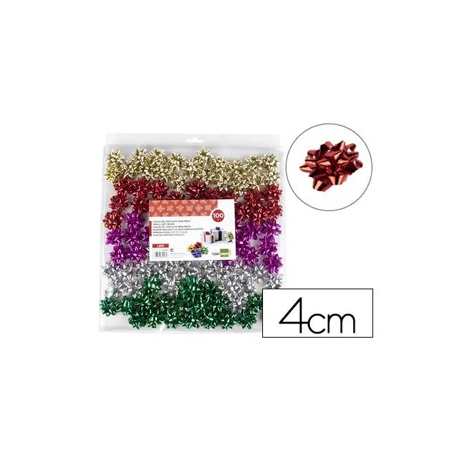 LAZOS LIDERPAPEL FANTASIA PEQUEÑOS COLORES METALIZADOS SURTIDOS