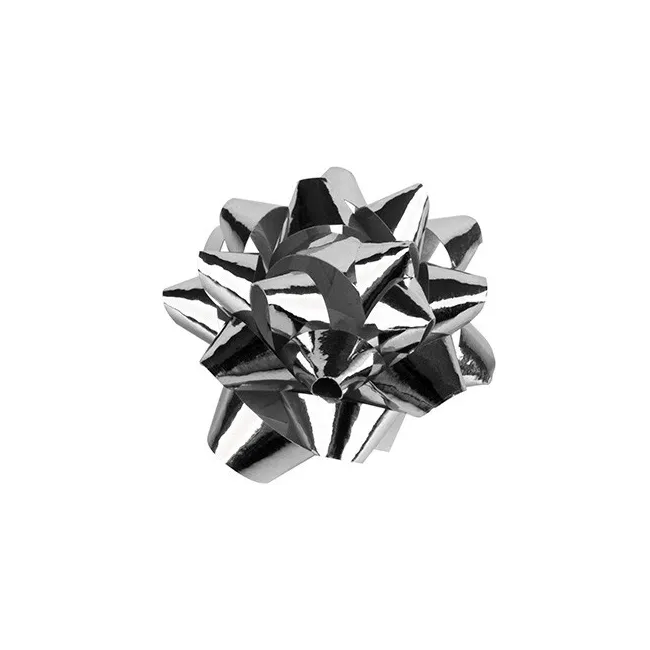 LAZOS LIDERPAPEL FANTASIA MEDIANOS COLOR PLATA METALIZADO