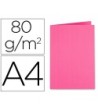 SUBCARPETA CARTULINA EXACOMPTA DIN A4 FUCSIA 80 GR