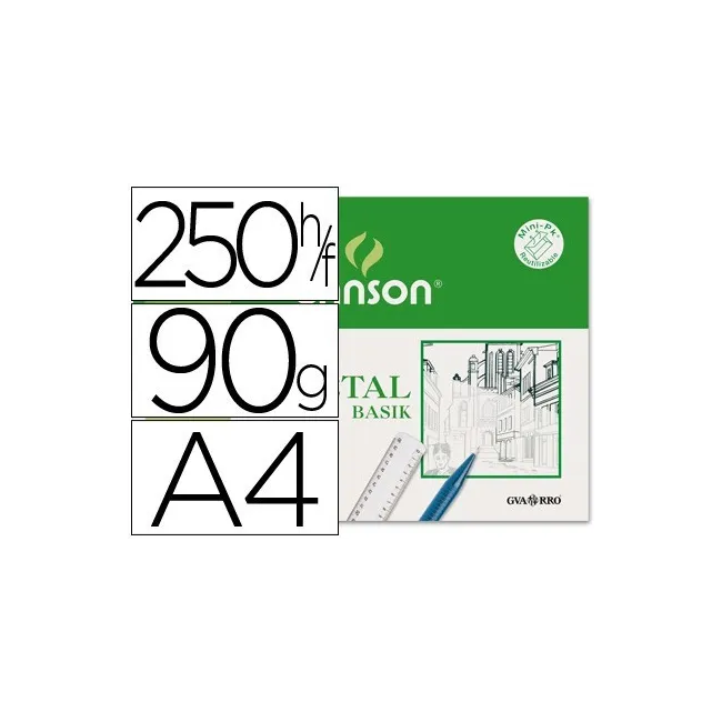 PAPEL VEGETAL GUARRO DIN A4 90-95 GR HOJA