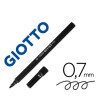 ROTULADOR TRATTO OFFICE FINE PUNTA DE FIBRA TRAZO 0,7 MM NEGRO