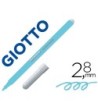ROTULADOR GIOTTO TURBO COLOR LAVABLE CON PUNTA BLOQUEADA UNICOLOR A...