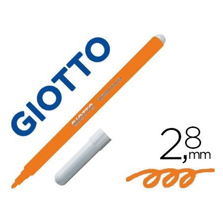 ROTULADOR GIOTTO TURBO COLOR LAVABLE CON PUNTA BLOQUEADA UNICOLOR N...