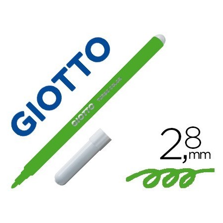 ROTULADOR GIOTTO TURBO COLOR LAVABLE CON PUNTA BLOQUEADA UNICOLOR V...
