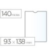 FUNDA PORTADOCUMENTO Q-CONNECTDIN A7 150 MICRAS PVC TRANSPARENTE CO...
