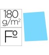 SUBCARPETA CARTULINA GIO FOLIO CELESTE PASTEL 180 G/M2