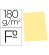 SUBCARPETA CARTULINA GIO FOLIO AMARILLO PASTEL 180 G/M2