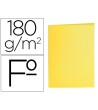 SUBCARPETA LIDERPAPEL FOLIO AMARILLO INTENSO 185G/M2