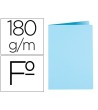 SUBCARPETA LIDERPAPEL FOLIO CELESTE INTENSO 185G/M2