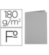 SUBCARPETA LIDERPAPEL FOLIO GRIS INTENSO 180G/M2