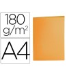 SUBCARPETA LIDERPAPEL A4 NARANJA INTENSO 185G/M2
