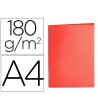 SUBCARPETA LIDERPAPEL A4 ROJO INTENSO 185G/M2