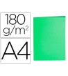 SUBCARPETA LIDERPAPEL A4 VERDE INTENSO 185G/M2