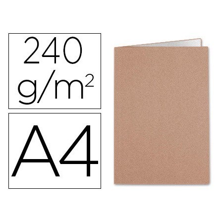SUBCARPETA LIDERPAPEL A4 KRAFTINTERIOR BLANCO 240G/M2