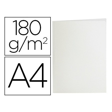 SUBCARPETA LIDERPAPEL A4 BLANCO 180G/M2