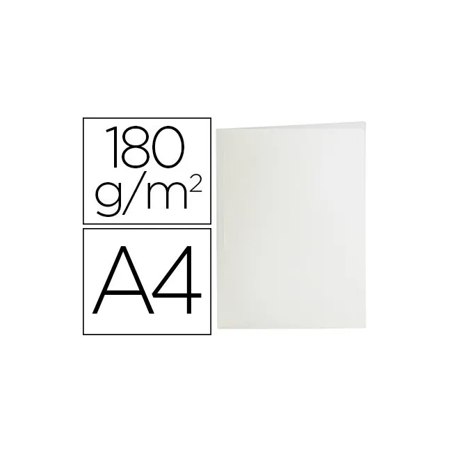 SUBCARPETA LIDERPAPEL A4 BLANCO 180G/M2