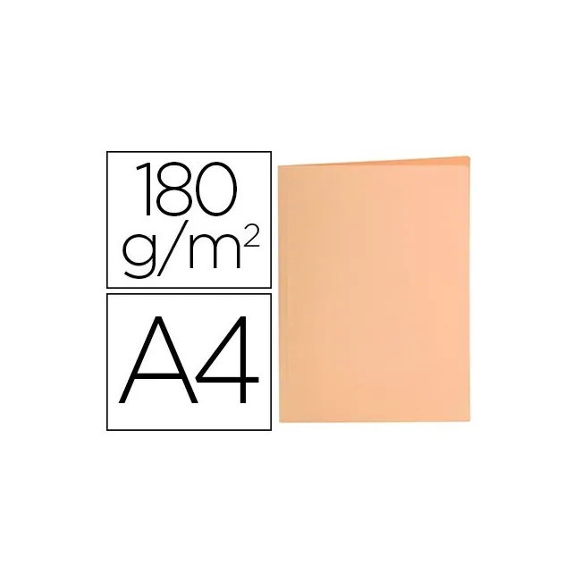 SUBCARPETA LIDERPAPEL A4 NARANJA PASTEL 180G/M2