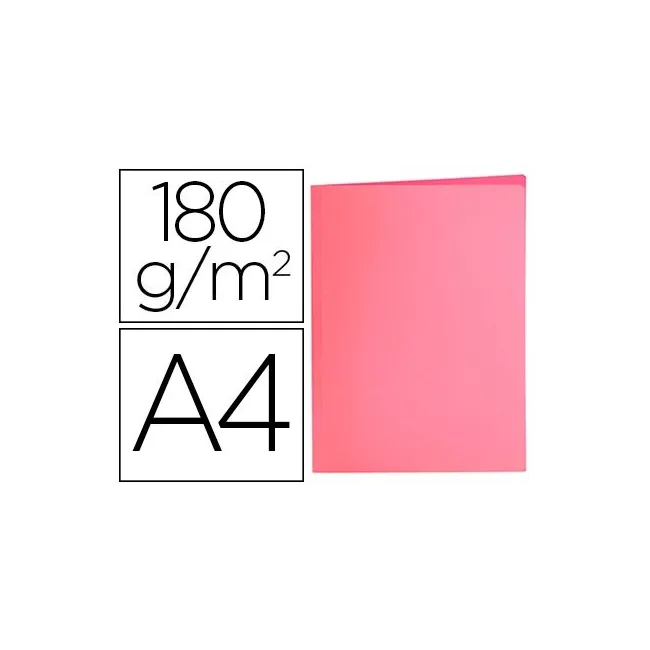 SUBCARPETA LIDERPAPEL A4 ROSA PASTEL 180G/M2