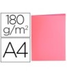 SUBCARPETA LIDERPAPEL A4 ROSA PASTEL 180G/M2