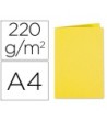SUBCARPETA CARTULINA EXACOMPTADIN A4 AMARILLO 250 GR