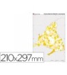MAPA MUDO TEIDE COLOR DIN A4 MADRID POLITICO