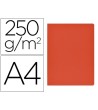 SUBCARPETA CARTULINA GIO SIMPLE INTENSO DIN A4 ROJO 250G/M2