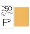 SUBCARPETA CARTULINA GIO SIMPLE INTENSO FOLIO AMARILLO 250G/M2