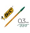 BOLIGRAFO BIC CRISTAL PUNTA FINA VERDE