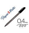 BOLIGRAFO PAPER MATE INKJOY 100 PUNTA MEDIA TRAZO 1MM NEGRO