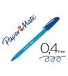 BOLIGRAFO PAPER MATE INKJOY 100 PUNTA MEDIA TRAZO 1MM AZUL