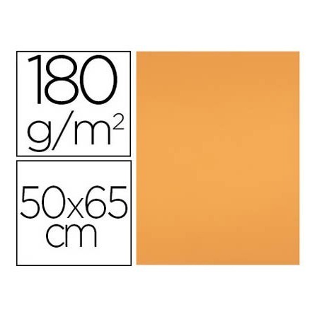 CARTULINA LIDERPAPEL 50X65 CM 180 GR NECTARINA UNIDAD