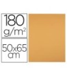 CARTULINA LIDERPAPEL 50X65 CM 180 GR AVELLANA UNIDAD