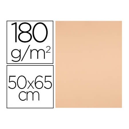 CARTULINA LIDERPAPEL 50X65 CM 180G/M2 SEPIA