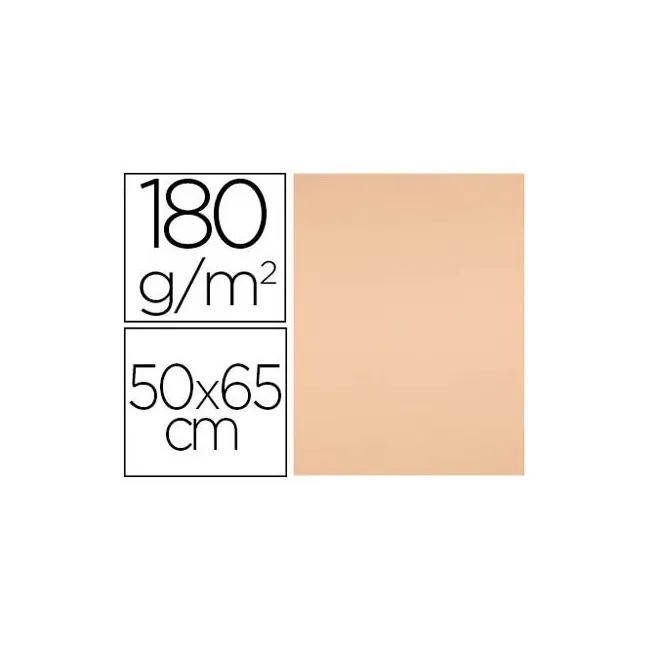 CARTULINA LIDERPAPEL 50X65 CM 180G/M2 SEPIA