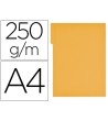 SUBCARPETA CARTULINA GIO DIN A4 PESTAÑA DERECHA 250 G/M2 AMARILLO