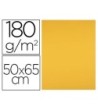 CARTULINA LIDERPAPEL 50X65 CM 180 GR ORO VIEJO UNIDAD