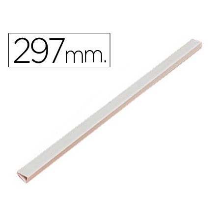 LOMERA PLASTICO DIN A4 BLANCA