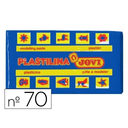PLASTILINA JOVI 70 AZUL OSCURO -UNIDAD TAMAÑO PEQUEÑO