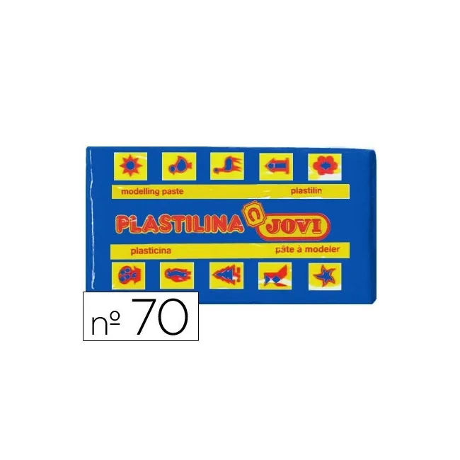 PLASTILINA JOVI 70 AZUL OSCURO -UNIDAD TAMAÑO PEQUEÑO