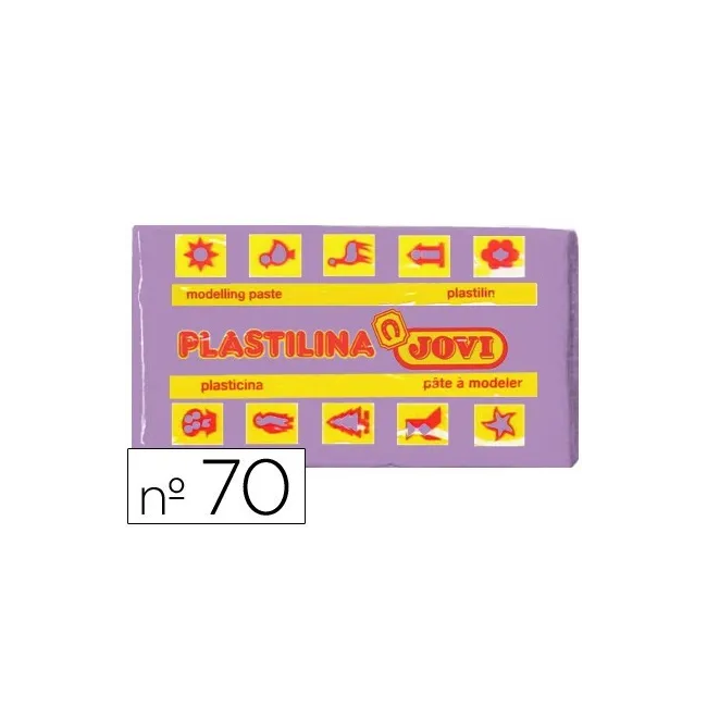 PLASTILINA JOVI 70 LILA -UNIDAD -TAMAÑO PEQUEÑO